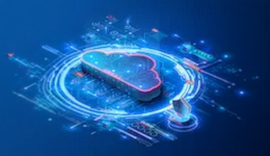 Cloud platform illustration representing AWS consulting support